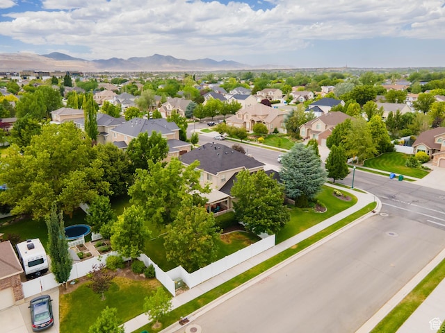 2933 W 12875 S, Riverton, UT 84065 - aerial perspective of suburban area with a mountain backdrop