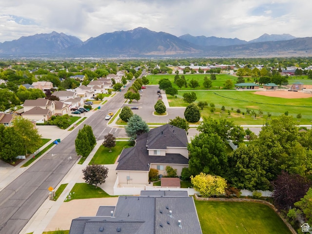 2933 W 12875 S, Riverton, UT 84065 - aerial view of residential area with a mountainous background