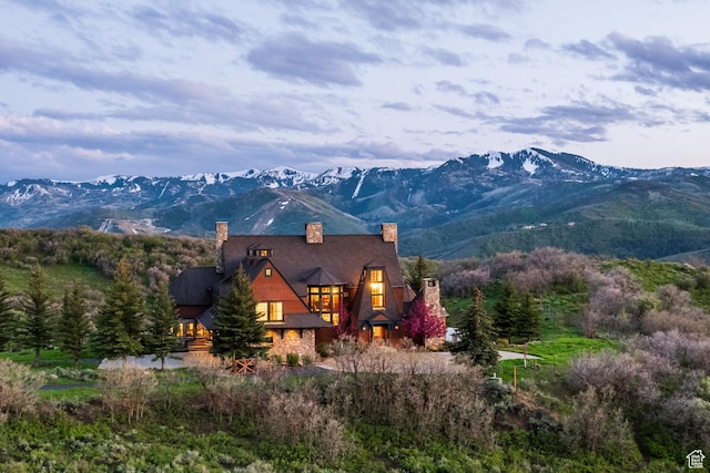 2000 W Red Hawk Trl, Park City, UT 84098 - view of mountain background