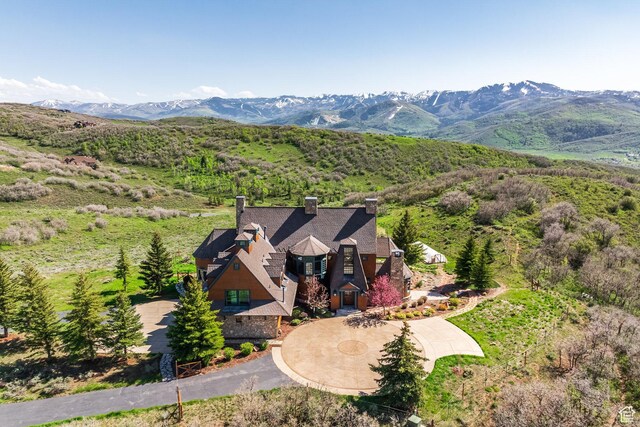 2000 W Red Hawk Trl, Park City, UT 84098 - view of subject property with a mountain backdrop