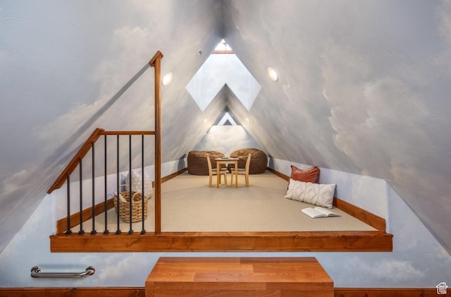 2000 W Red Hawk Trl, Park City, UT 84098 - living area with vaulted ceiling