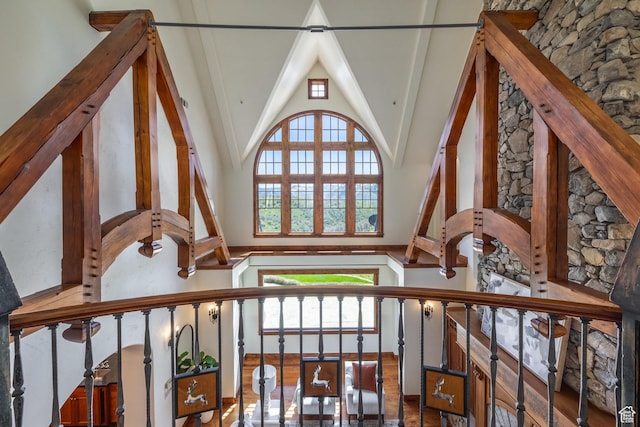 2000 W Red Hawk Trl, Park City, UT 84098 - detailed view of beam ceiling