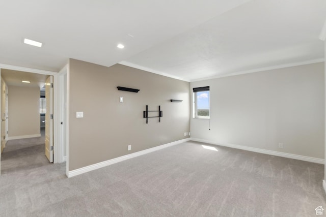 515 S 1000 E Unit 202, Salt Lake City, UT 84102 - carpeted spare room with ornamental molding and baseboards