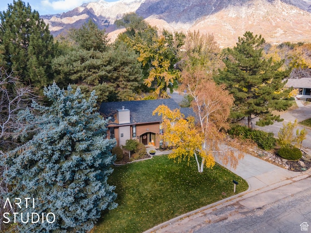 384 W 4200 N, Pleasant View, UT 84414 - view from above of property with mountains