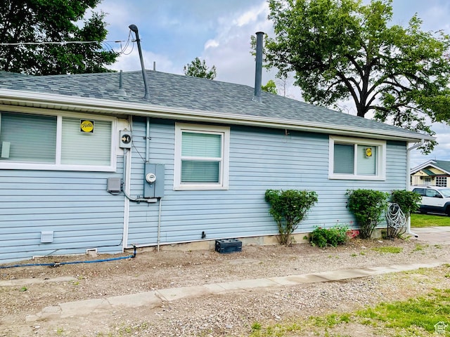 936 E Atkin Ave, Salt Lake City, UT 84106 - view of home's exterior with a shingled roof