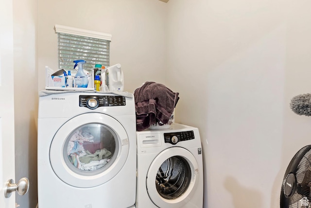 1026 N Shepard Creek Pkwy W Unit 10, Farmington, UT 84025 - clothes washing area featuring washer and dryer
