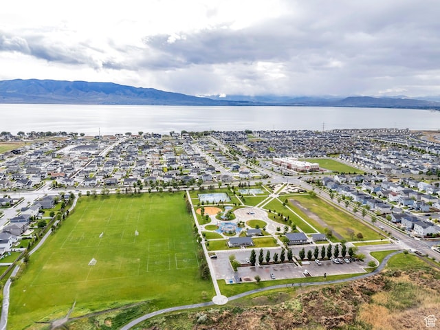 305 E 330 N, Vineyard, UT 84059 - aerial view of property's location with a water and mountain view