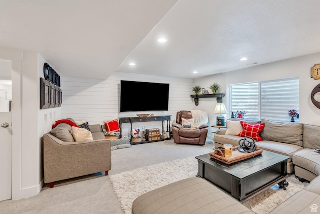 305 E 330 N, Vineyard, UT 84059 - living area with carpet and recessed lighting