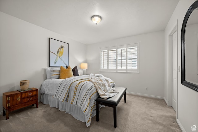3678 S Vineyard Ct, Millcreek, UT 84106 - bedroom featuring light carpet and baseboards