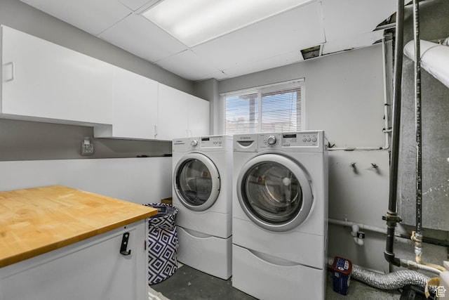 7963 S 2800 W, West Jordan, UT 84088 - washroom with cabinet space and washing machine and dryer