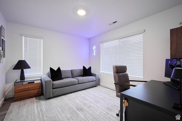311 S 1130 W Unit 24, American Fork, UT 84003 - office with baseboards, wood finished floors, and healthy amount of natural light