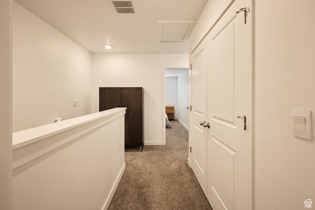 311 S 1130 W Unit 24, American Fork, UT 84003 - corridor featuring carpet floors, attic access, and baseboards