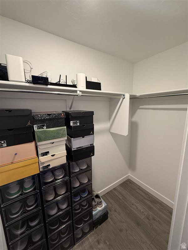 311 S 1130 W Unit 24, American Fork, UT 84003 - spacious closet featuring dark wood-type flooring