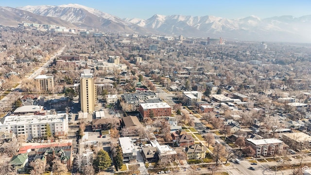 821 E 100 S, Salt Lake City, UT 84102 - aerial view of property's location featuring a mountain backdrop