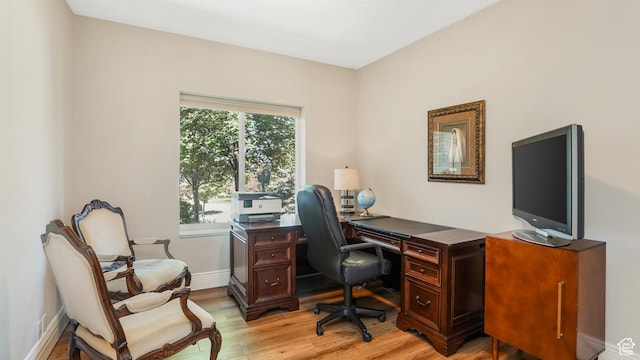1776 E Horizon Point Cir, Draper, UT 84020 - office space featuring light wood-type flooring and baseboards