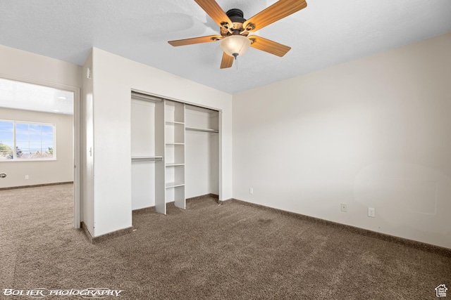 1688 N 175 W, Cedar City, UT 84721 - unfurnished bedroom featuring carpet flooring, a closet, and baseboards