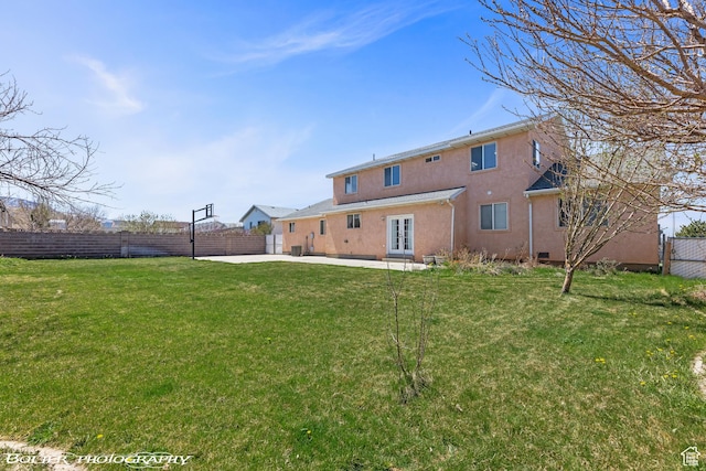 1688 N 175 W, Cedar City, UT 84721 - rear view of house with stucco siding, a patio area, and french doors