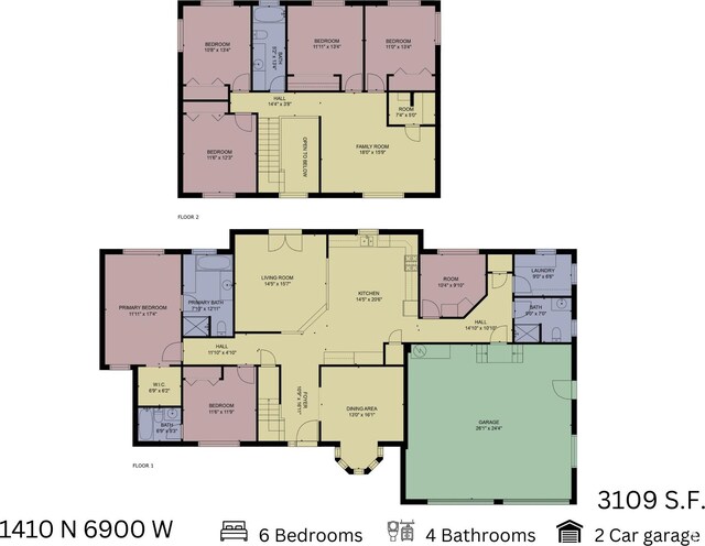 1688 N 175 W, Cedar City, UT 84721 - property floor plan