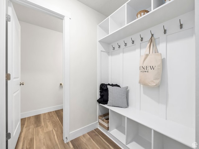 98 E 1040 N Unit 134, Santaquin, UT 84655 - mudroom featuring wood finished floors and baseboards