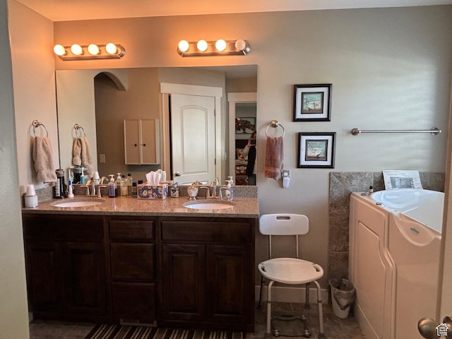 1522 S 1100 E, Spanish Fork, UT 84660 - full bathroom with double vanity and a bathtub