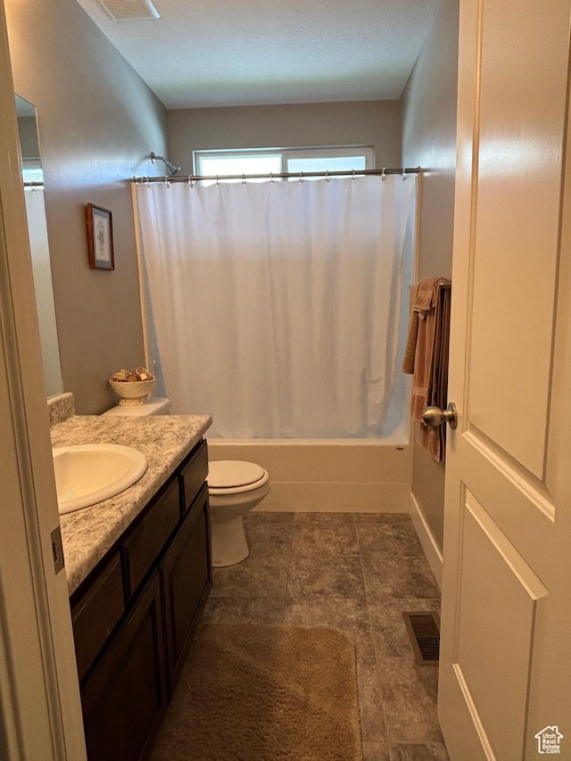 1522 S 1100 E, Spanish Fork, UT 84660 - full bath with vanity, shower / tub combo with curtain, and toilet