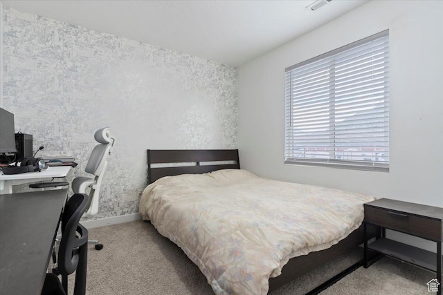 15134 S White Hart Ln, Bluffdale, UT 84065 - carpeted bedroom with an office area and baseboards