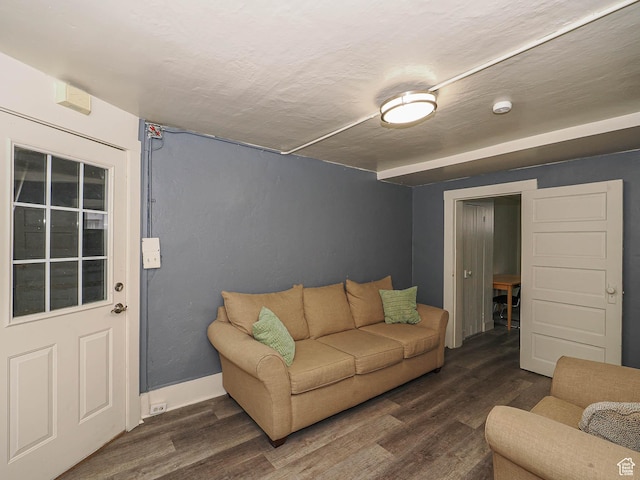 466 N 200 E, Provo, UT 84606 - living room featuring dark wood finished floors