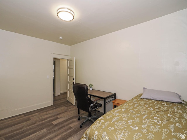 466 N 200 E, Provo, UT 84606 - bedroom with dark wood-style floors and baseboards