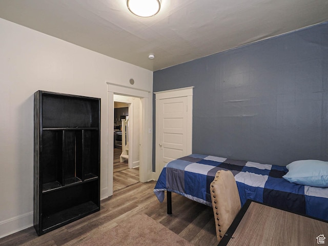 466 N 200 E, Provo, UT 84606 - bedroom with wood finished floors and baseboards