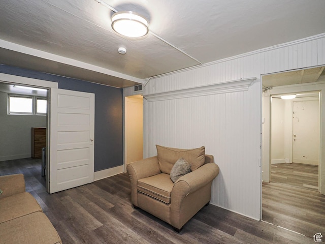 466 N 200 E, Provo, UT 84606 - living area with wood finished floors and baseboards