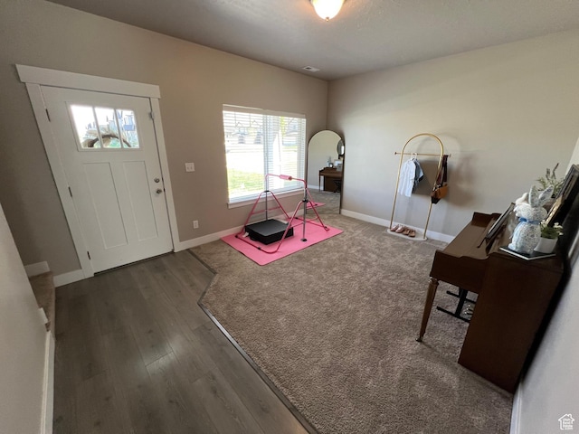1297 W 450 N, Springville, UT 84663 - foyer with wood finished floors and baseboards