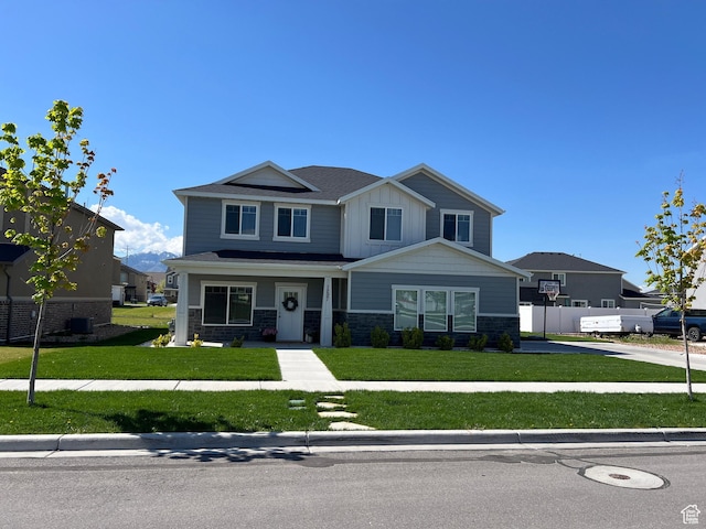 1297 W 450 N, Springville, UT 84663 - craftsman-style house featuring stone siding