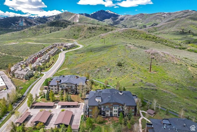 6641 N 2200 W Unit D-304, Park City, UT 84098 - aerial view of property's location featuring a mountain backdrop