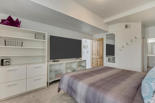 6641 N 2200 W Unit D-304, Park City, UT 84098 - bedroom featuring light colored carpet and ensuite bath