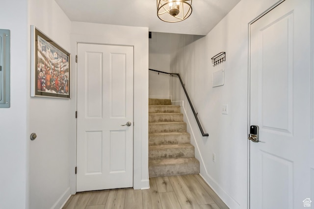 6641 N 2200 W Unit D-304, Park City, UT 84098 - stairs featuring wood finished floors and baseboards