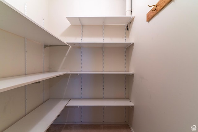 view of pantry