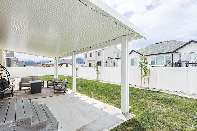 541 W 1960 N, Tooele, UT 84074 - view of patio with an outdoor hangout area and a residential view
