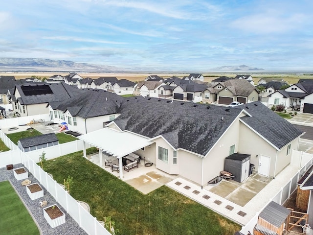 541 W 1960 N, Tooele, UT 84074 - aerial view of residential area featuring a mountain backdrop