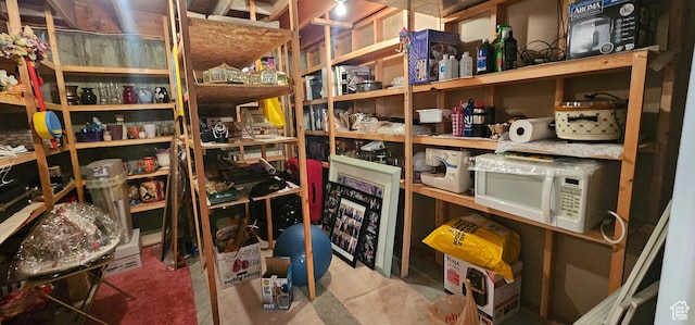 view of storage