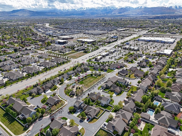 3263 W Blue Moon Ln, South Jordan, UT 84095 - drone / aerial view of a mountain backdrop