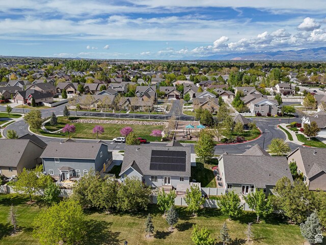 3263 W Blue Moon Ln, South Jordan, UT 84095 - aerial view of residential area