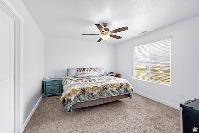 876 S Brubaker Way, Santaquin, UT 84655 - carpeted bedroom with baseboards and a ceiling fan