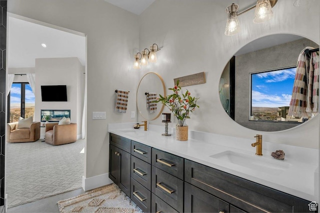 1003 N Grand Heights Dr, St George, UT 84770 - full bathroom featuring double vanity