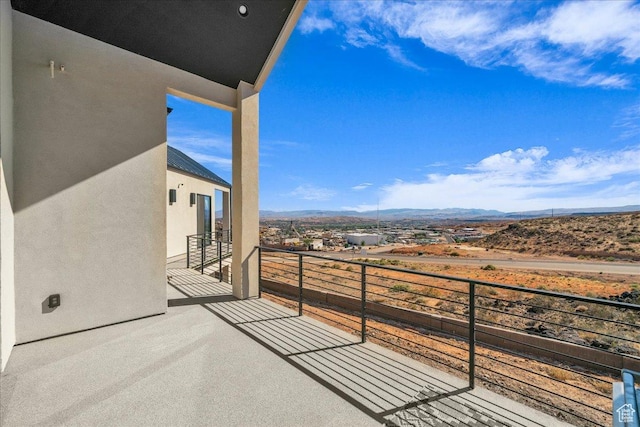 1003 N Grand Heights Dr, St George, UT 84770 - balcony with a mountain view