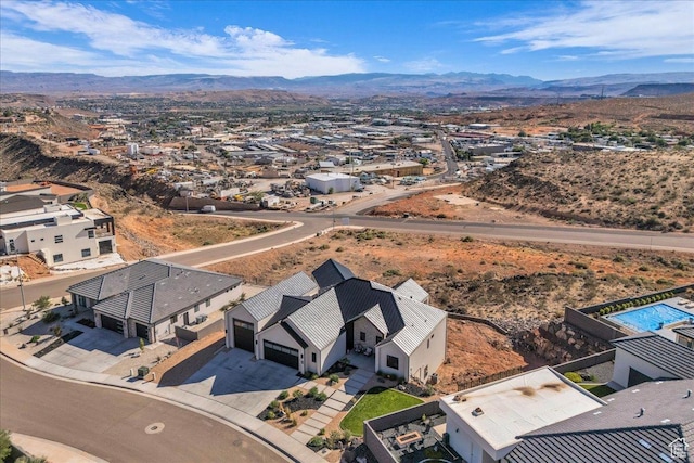 1003 N Grand Heights Dr, St George, UT 84770 - aerial view of mountains