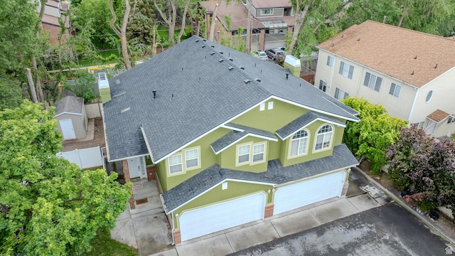 1140 E Elgin Ave S, Millcreek, UT 84106 - view from above of property