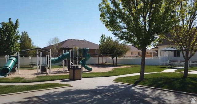 view of community play area