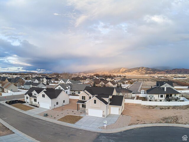 1262 N 3625 W Cir W, Cedar City, UT 84721 - aerial perspective of suburban area with mountains