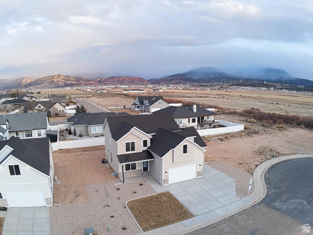 1262 N 3625 W Cir W, Cedar City, UT 84721 - aerial perspective of suburban area with a mountain backdrop
