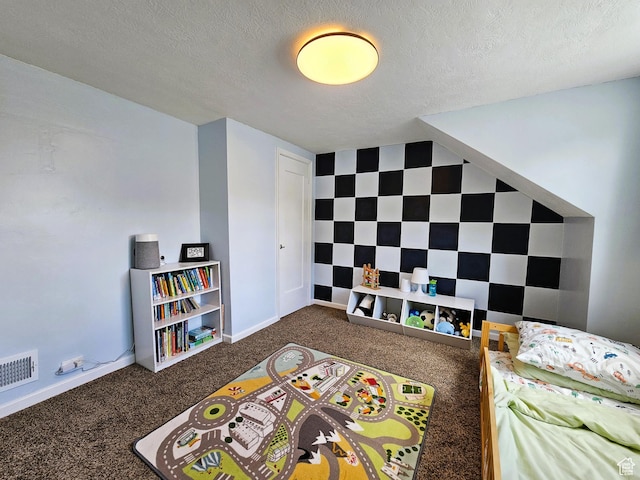 44 S 700 E, Provo, UT 84606 - carpeted bedroom featuring a textured ceiling